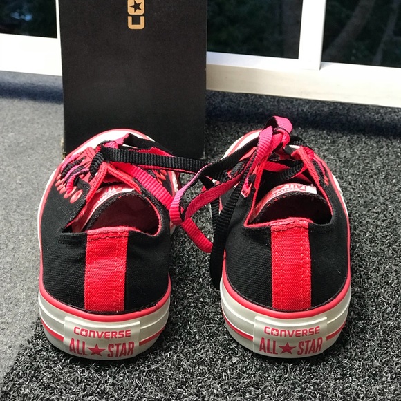 NWT Converse CT Lace Details Black/Diva W AUTHENTI - Picture 4 of 8